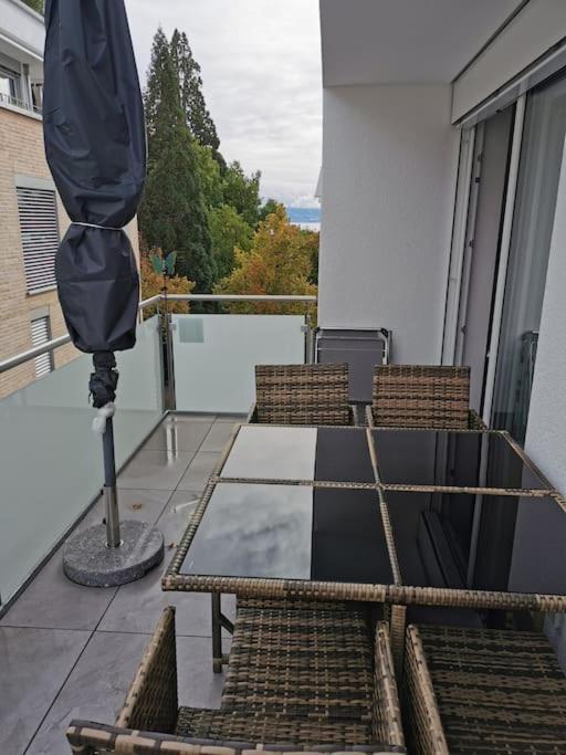 Wohnen Direkt Am Uferpark Mit Grossem Balkon Und Seeblick FDH Εξωτερικό φωτογραφία